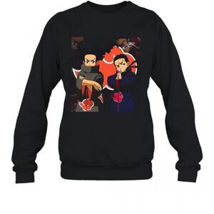 Black Girl Style Akatsuki Naruto T-Shirt